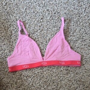 UGG Pink Soft Bralette with Adjustable Straps